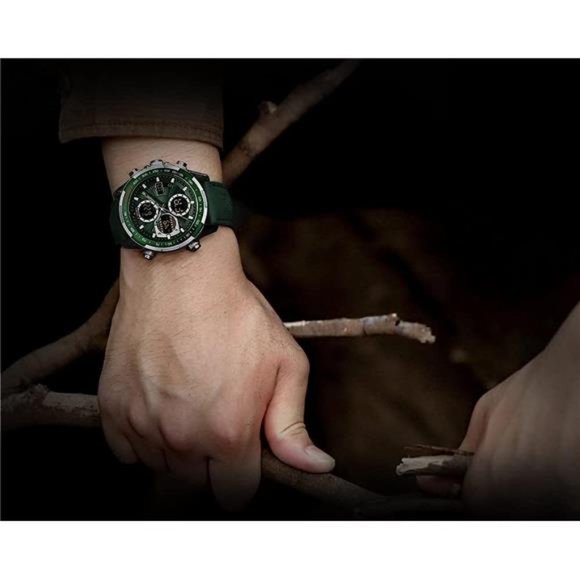 Men's Military Digital Watches Analog Quartz Waterproof Watch Sport Wristwatch - Picture 6 of 6
